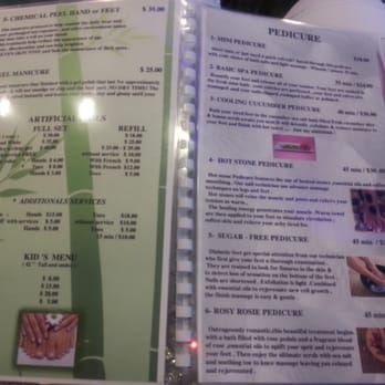 Organic Nails Spa - Menu 2 - Nail Salons Near Me - Pearland, Texas
