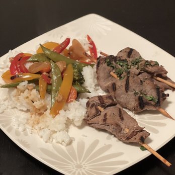 Goosefoot Cook and Grow - Steak, rice & stir fry veggies - Personal Chefs Near Me