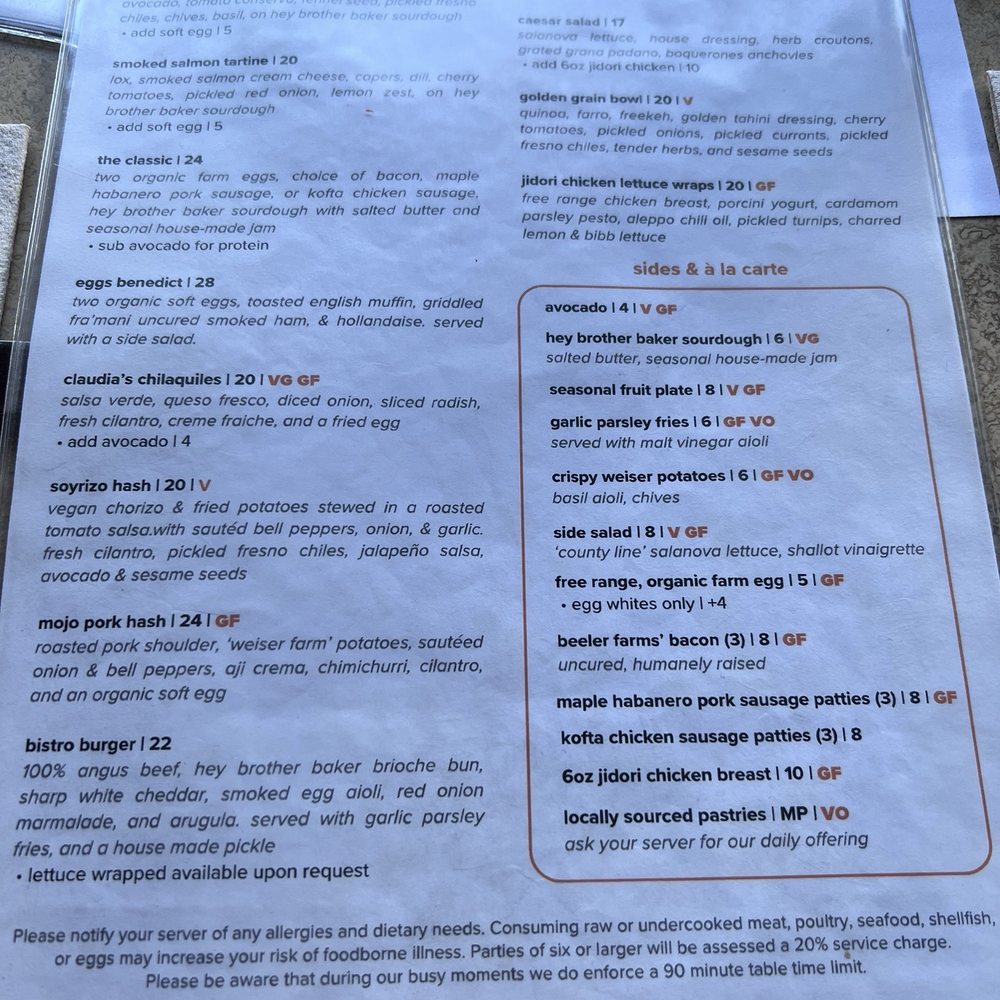 Alder & Sage - Breakfast & Brunch Near Me - Long Beach, California