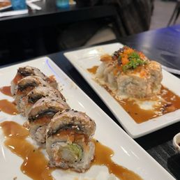 007 Roll and Super dragon roll 007 Roll and Super dragon roll