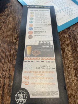 Menu photo 3 Maui Brewing Co. Waikiki Honolulu, HI