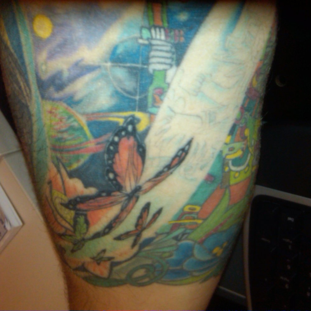 Jay's Fine Line - Pieces of my sleeve by Nunu #1 - Tattoo Near Me - Pacifica, California