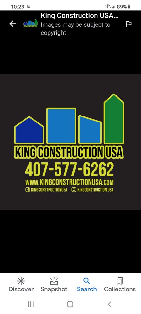 Slide of King Construction USA