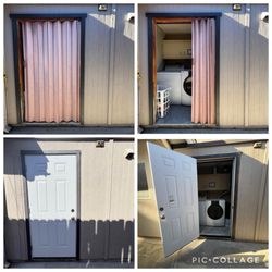 Ruben's Handyman Services - New exterior laundry door upgrade.