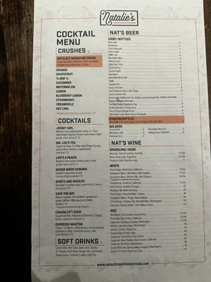 Menu photo 2 Natalie's Seafood Kitchen Fallston, MD Menu photo 2 Natalie's Seafood Kitchen Fallston, MD
