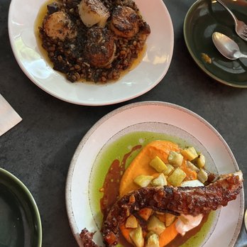 8282 - Scallops and octopus - Korean Near Me - New York, New York