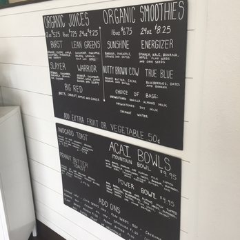 Raw Juice Bar - Menu - Juice Bars & Smoothies Near Me - Longview, Washington