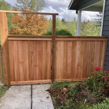 Atomic Fence - Over sized gate with header - Fences & Gates Near Me - Everett, Washington Atomic Fence - Over sized gate with header - Fences & Gates Near Me - Everett, Washington