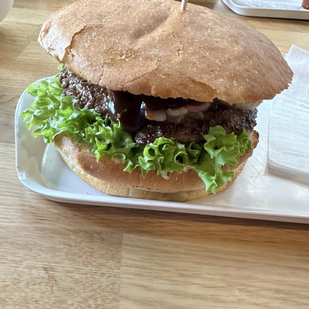 Devil Burger - Bacon cheeseburger with pineapple - Burgers Near Me - Queenstown, OTA Devil Burger - Bacon cheeseburger with pineapple - Burgers Near Me - Queenstown, OTA