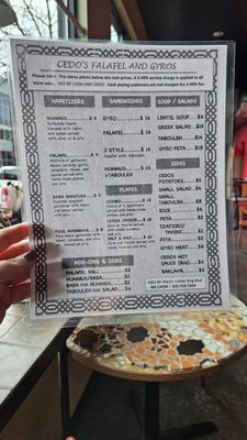 Cedo's Falafel and Gyros by null