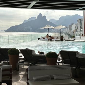 Hotel Fasano - Gorgeous view from pool deck - Hotels Near Me - Rio de Janeiro, RJ