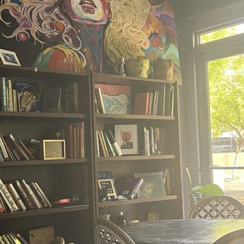 Cactus Cloud Cafe - Amazing ambiance and bookshelf - Coffee & Tea Near Me - Phoenix, Arizona