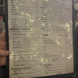 cocktail menu cocktail menu