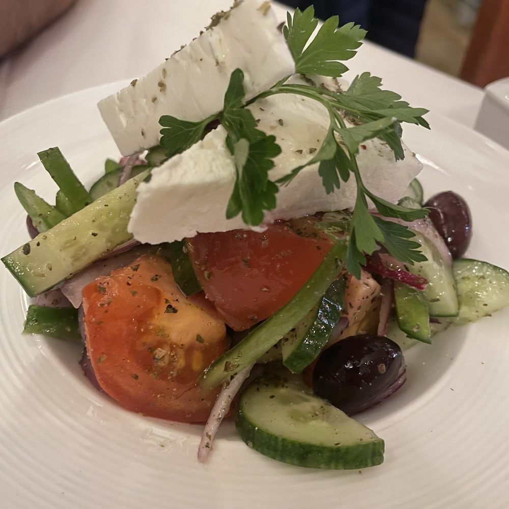 Kellari Taverna - A real Traditional Greek Salad - Greek Near Me - New York, New York Kellari Taverna - A real Traditional Greek Salad - Greek Near Me - New York, New York