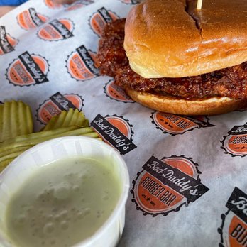Bad Daddy's Burger Bar - Chicken sandwich - Burgers Near Me - Charlotte, North Carolina Bad Daddy's Burger Bar - Chicken sandwich - Burgers Near Me - Charlotte, North Carolina
