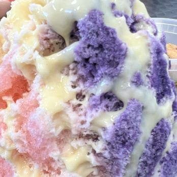 Shimazu Shave Ice - ube /lilikoi shaved ice - Shaved Ice Near Me - Honolulu, Hawaii Shimazu Shave Ice - ube /lilikoi shaved ice - Shaved Ice Near Me - Honolulu, Hawaii