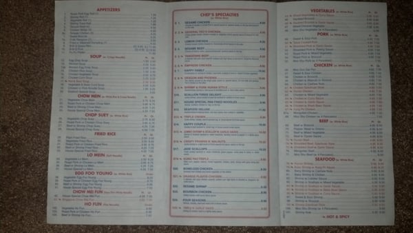 Menu photo 8 Uncle Chen's Hot Wok Crown Point, IN Menu photo 8 Uncle Chen's Hot Wok Crown Point, IN