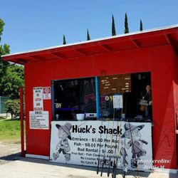 Huckleberry Pond - "Huck's Shack." See review for updated (newly increased) pricing. - Huckleberry Pond. Anaheim, CA. 2023