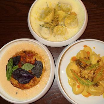 Gingie - Corn tortellini, squash gnudi, lasagnette - New American Near Me - Chicago, Illinois