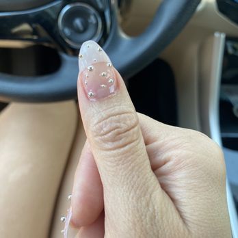 Lavish Lounge nails  - Not what I asked for and so crooked - Nail Salons Near Me - Folsom, California
