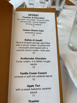 Menu photo 2 Il Moro Restaurant Los Angeles, CA