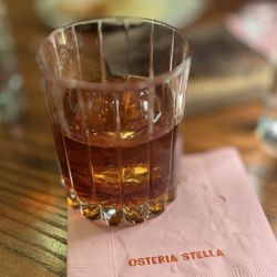 Osteria Stella - Old Fashioned with Rye