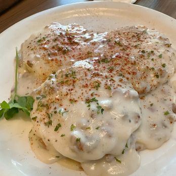 Scramblers Cafe - Side of Biscuits and gravy $5 - Breakfast & Brunch Near Me - Ontario, California