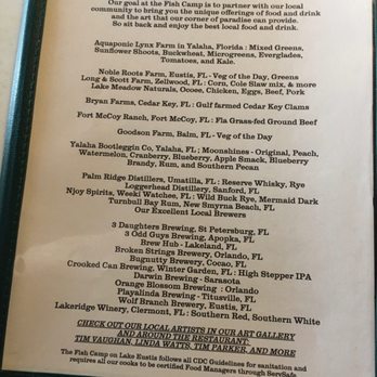 Fish Camp On Lake Eustis - Seafood Near Me - Tavares, Florida