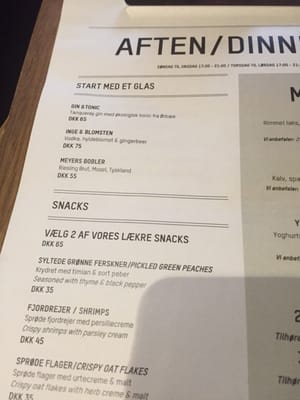 Menu photo 4 Meyers i Lyngby Lyngby, 84