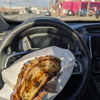 Fuji Bakery - Pumpkin pie croissant (a bit too much with the added chocolate) - Bakeries Near Me - Seattle, Washington Fuji Bakery - Pumpkin pie croissant (a bit too much with the added chocolate) - Bakeries Near Me - Seattle, Washington