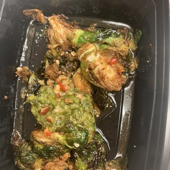 Eureka! - Crispy Glazed Brussels Sprouts a must try! - American Near Me - Fresno, California