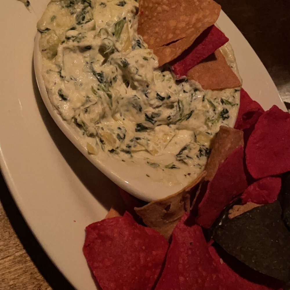 The Liberal Cup - Spinach Artichoke Dip - American Near Me - Hallowell, Maine The Liberal Cup - Spinach Artichoke Dip - American Near Me - Hallowell, Maine