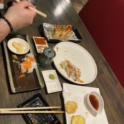Sushi was amazing