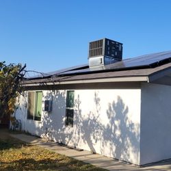 Solar Installation Group - Another view of my 17 panels set up. Thankful for SIG Solar and polite office staff.