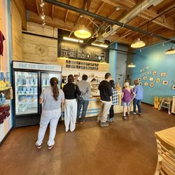Sometimes the lines out the door!