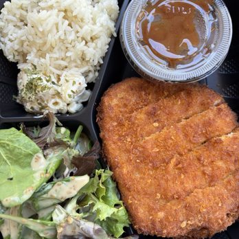 Mrs. Pho - Pork tonkatsu rice plate. - Fast Food Near Me - Concord, California Mrs. Pho - Pork tonkatsu rice plate. - Fast Food Near Me - Concord, California