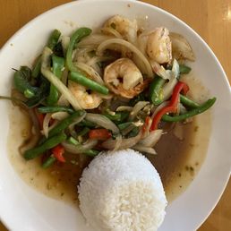 Shrimp Basil Stir Fry Shrimp Basil Stir Fry