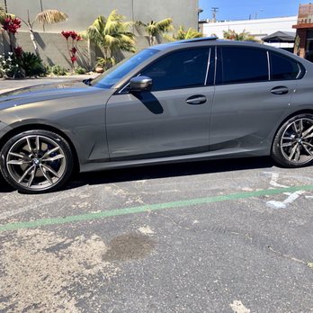 MG Window Tint - 18% Front and 5% Rear, blacked out reflectors adjacent to front wheel. - Car Window Tinting Near Me - Costa Mesa, California MG Window Tint - 18% Front and 5% Rear, blacked out reflectors adjacent to front wheel. - Car Window Tinting Near Me - Costa Mesa, California