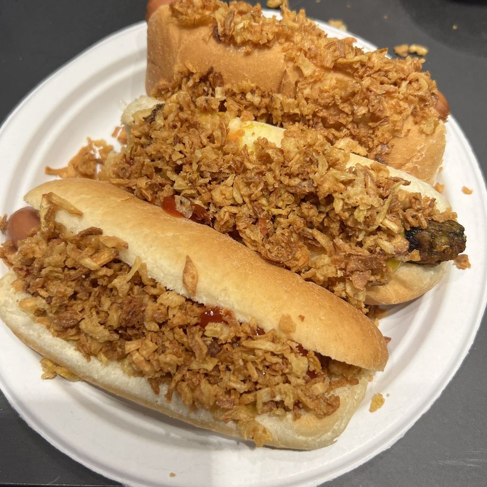 Hot dog and Veg dog