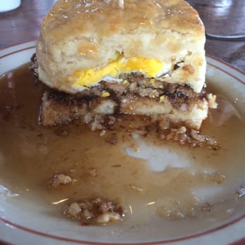 Denver Biscuit Co. - Broadway - The Dahlia! With a medium egg. Soo yummy! - Breakfast & Brunch Near Me - Denver, Colorado Denver Biscuit Co. - Broadway - The Dahlia! With a medium egg. Soo yummy! - Breakfast & Brunch Near Me - Denver, Colorado