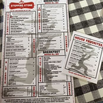 Stepping Stone Cafe - Menu - American Near Me - Portland, Oregon Stepping Stone Cafe - Menu - American Near Me - Portland, Oregon