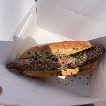 Sauced by Alfaro - Garlic parm sandwich - Barbeque Near Me - Papillion, Nebraska Sauced by Alfaro - Garlic parm sandwich - Barbeque Near Me - Papillion, Nebraska