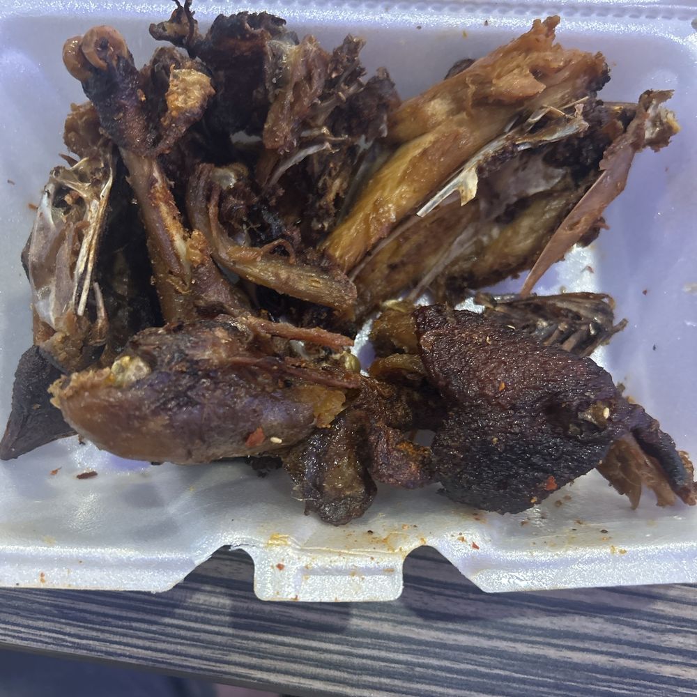 Fat Ni BBQ - Burnt chicken bones - Chinese Near Me - Carrollton, Texas Fat Ni BBQ - Burnt chicken bones - Chinese Near Me - Carrollton, Texas