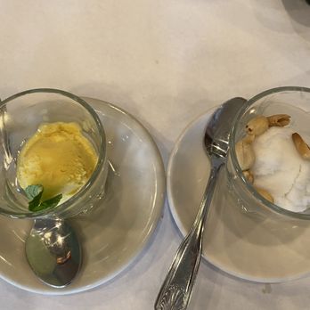 Thai Topaz - Mango and coconut ice cream - Thai Near Me - Castle Hills, Texas Thai Topaz - Mango and coconut ice cream - Thai Near Me - Castle Hills, Texas