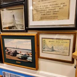 Mackinaw Bridge Museum - Tearful history information to read. 10/19/2019