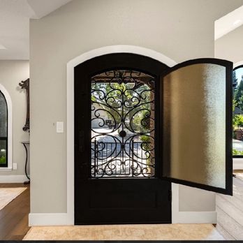 Solid Construction & Design - New retro fit windows and new iron front door - General Contractors Near Me - Sacramento, California Solid Construction & Design - New retro fit windows and new iron front door - General Contractors Near Me - Sacramento, California