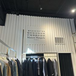 Maison Margiela - Small area of the clothing selection