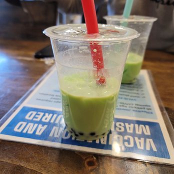 H Mart - Chicago - Sang's Kitchen Honeydew Milk Tea - International Grocery Near Me - Chicago, Illinois H Mart - Chicago - Sang's Kitchen Honeydew Milk Tea - International Grocery Near Me - Chicago, Illinois
