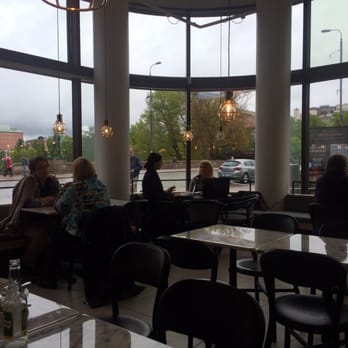 Fazer Café - Big windows overlooking the Hämeenkatu street and Häme bridge - Breakfast & Brunch Near Me - Tampere, 11