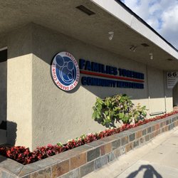 Angled view of the street side of our building!